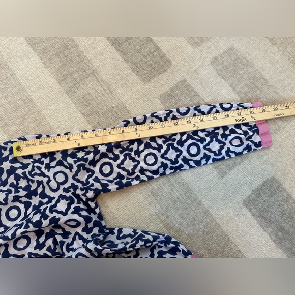 Roberta Roller Rabbit Women’s Geometric Blue, White, Pink Tunic (Size XS) - Picture 8 of 8